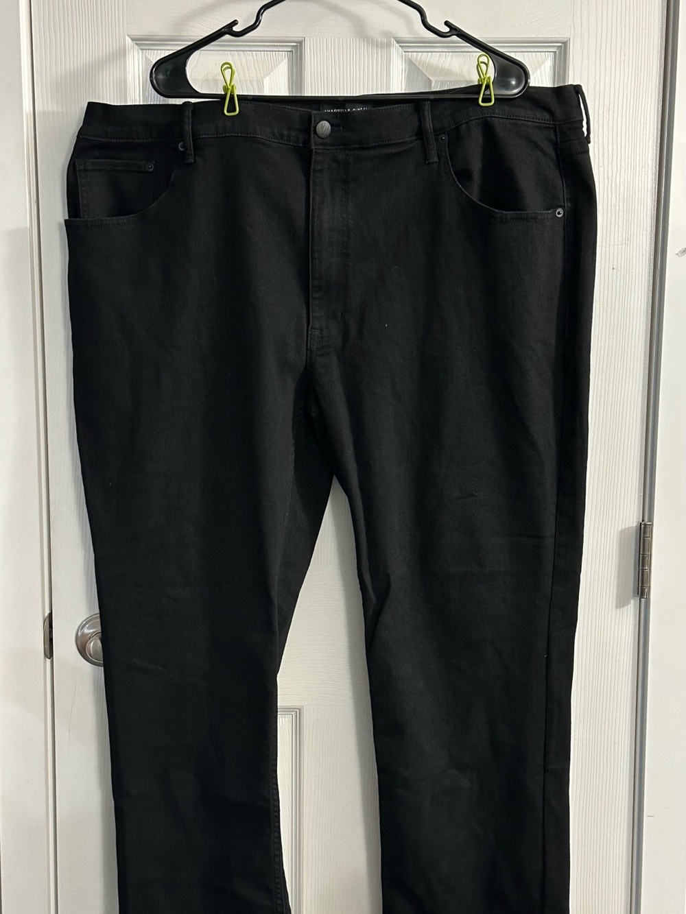 Shaquille O’Neal XLG Men’s 44x30 Black Athletic Fit Jeans Streetwear Big Tall